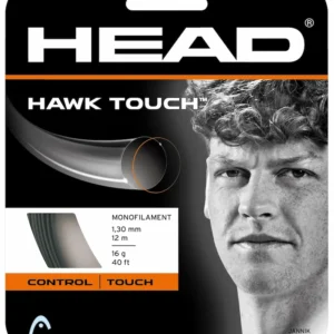 HEAD Hawk Touch 1,25mm Black inkl. Bespannung