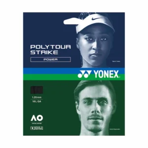 YONEX Poly Tour Strike 1,25mm Black inkl. Bespannung