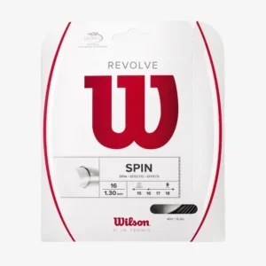 WILSON Revolve 1,25mm Black inkl. Bespannung