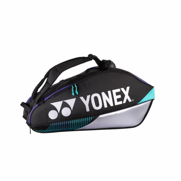 Yonex Pro Schlägertasche Black/Silver 6er
