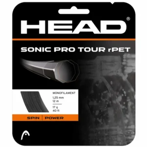 HEAD Sonic Pro Tour rPET 1,25mm Black